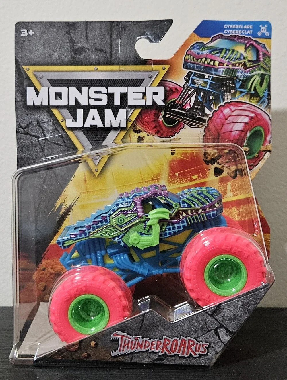 2026 Monster Jam Series 46 Cyberflare ThunderRoarus 1:64 Monster Truck
